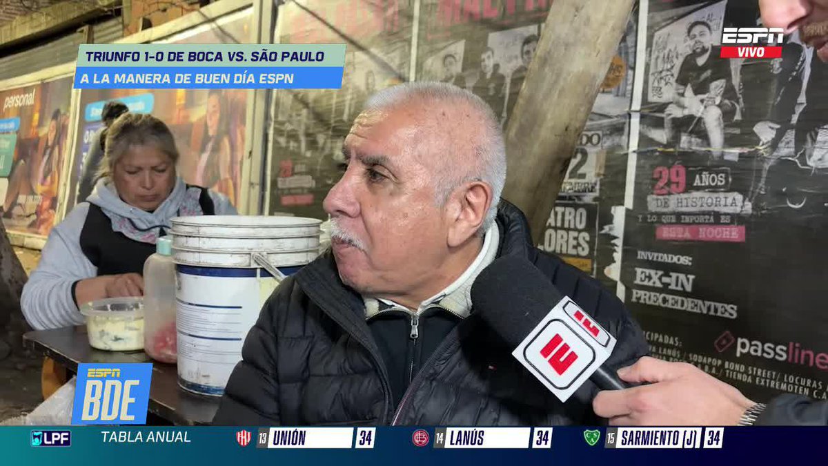 🏟️ LOS HINCHAS DE BOCA EN LA PREVIA vs SAN PABLO ▶️ Mirá #BuenDíaESPN en el Plan Premium de #DisneyPlus