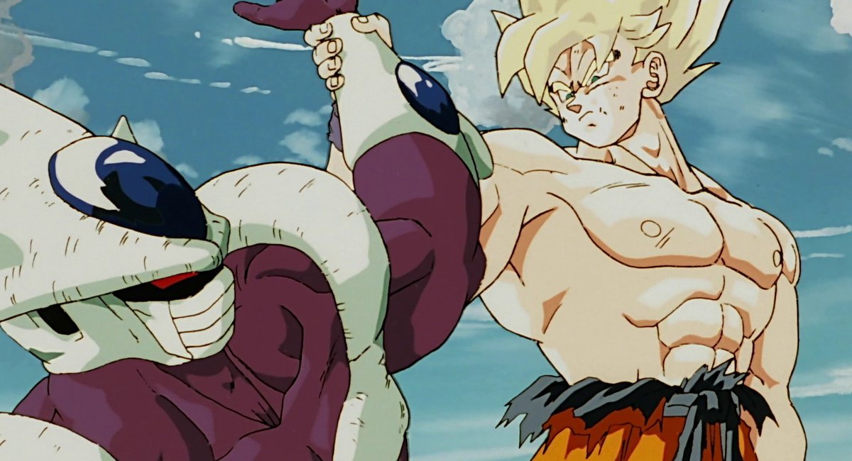 Je me suis toujours demandé pourquoi Gokū a mis autant de temps à devenir Super Saiyan contre Coola. Il aurait pu se transformer et gagner rapidement, sachant que Coola, dans sa forme telle qu’on le voit au début, est déjà aussi fort que Freeza. Gokū avait toutes les raisons du monde d’être énervé après le carnage que Coola et Sauzā ont fait subir à Kuririn, Gohan et surtout à Piccolo. Connaissant la force de la race de Freeza, inutile de combattre normalement ou avec le Kaiōken X20. Outre le scénario qui veut ça, évidemment, avant, je pensais que Gokū venait de devenir Super Saiyan récemment et qu’il avait encore du mal à se transformer. Pourtant, dans le manga, il redevient lui-même, puis se retransforme directement. Ce chapitre était déjà sorti le 21 mai 1991 dans le WSJ. De plus, ce Gokū est logiquement parti sur Yardrat. Il est donc censé maîtriser le déplacement instantané et pouvoir se transformer facilement, comme contre Trunks du futur. Pour moi, la logique est que Gokū voulait tester sa force et celle de Coola. On sait que Gokū aime affronter des adversaires puissants, tester ses propres limites, mais aussi celles de ses adversaires. C’est lorsqu’il prend conscience que la situation devient vraiment chaotique et que la Terre risque d’être détruite qu’il explose de colère. Une théorie voudrait que Gokū devienne Super Saiyan pour la première fois dans cette timeline. Or, selon moi, c’est peu probable puisqu’il est déjà connu comme étant un Super Saiyan. Coola l’appelle à plusieurs reprises "Super Saiyan" dans le film. De plus, le film est sorti le 20 juillet 1991. L’anime Z était, à cette époque, à l’épisode 099. Gokū était donc déjà en SSJ. Il n’est pas impossible, cela dit, que Gokū ait vaincu Freeza avec le Genki-Dama, par exemple, sans devenir Super Saiyan, et qu’il le devienne pour la première fois contre Coola. Il serait simplement considéré comme un "Super Saiyan" pour le côté légendaire, sans être parvenu à se transformer réellement. Je me concentre ici sur la cohérence de l’histoire, mais on sait que c’est avant tout une décision scénaristique. Dans tous les cas, on peut voir ce combat comme un "remake" du combat contre Freeza. Les films font souvent ça : voilà comment Gokū SSJ aurait pu battre Freeza rapidement s’il l’avait voulu. C’est également le cas avec Gohan SSJ2 contre Bōjack, qui est là aussi une sorte de "remake" du combat contre Cell et qui nous montre, en quelque sorte, comment Gohan en SSJ2 aurait pu vaincre Cell rapidement. #ドラゴンボールZ #DragonBallZ #DBZ #DBLegends