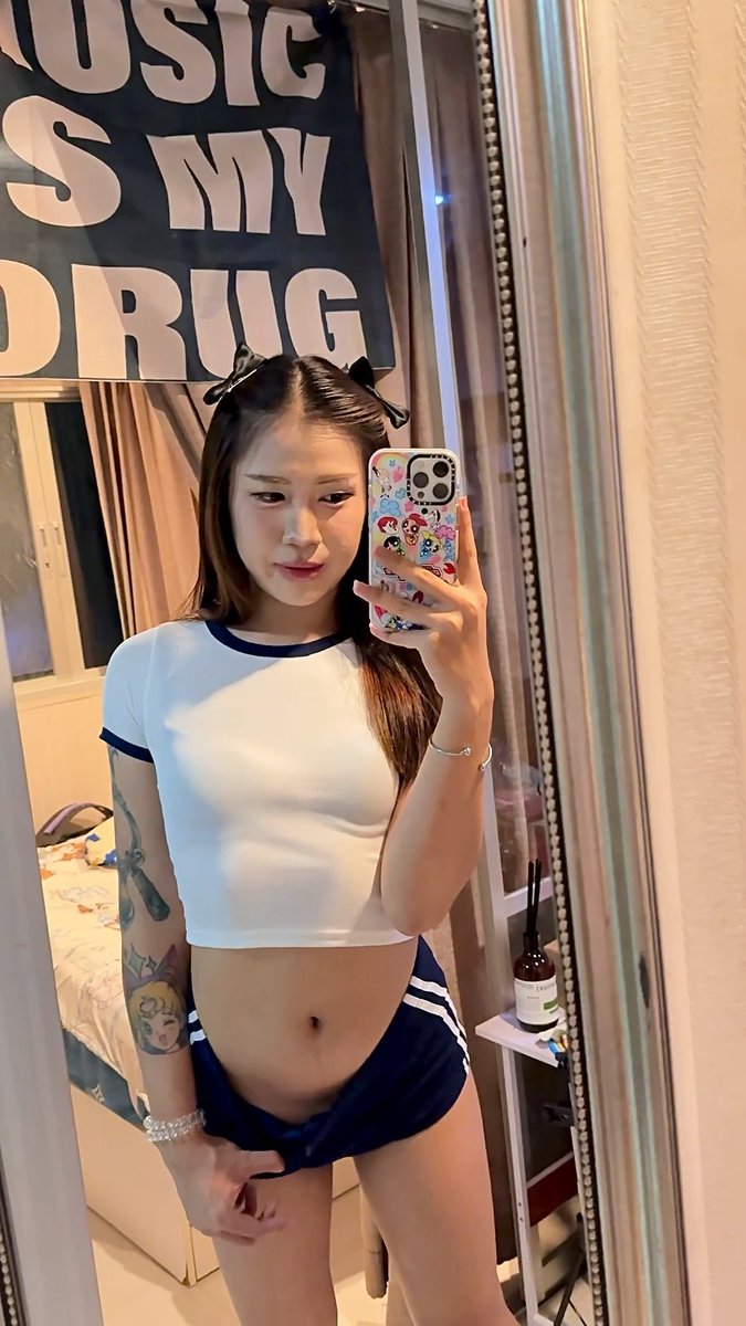 อยากโดนกินงูคาชุดนี้งับ 💦 #สาวสองมีงู #สาวสอง