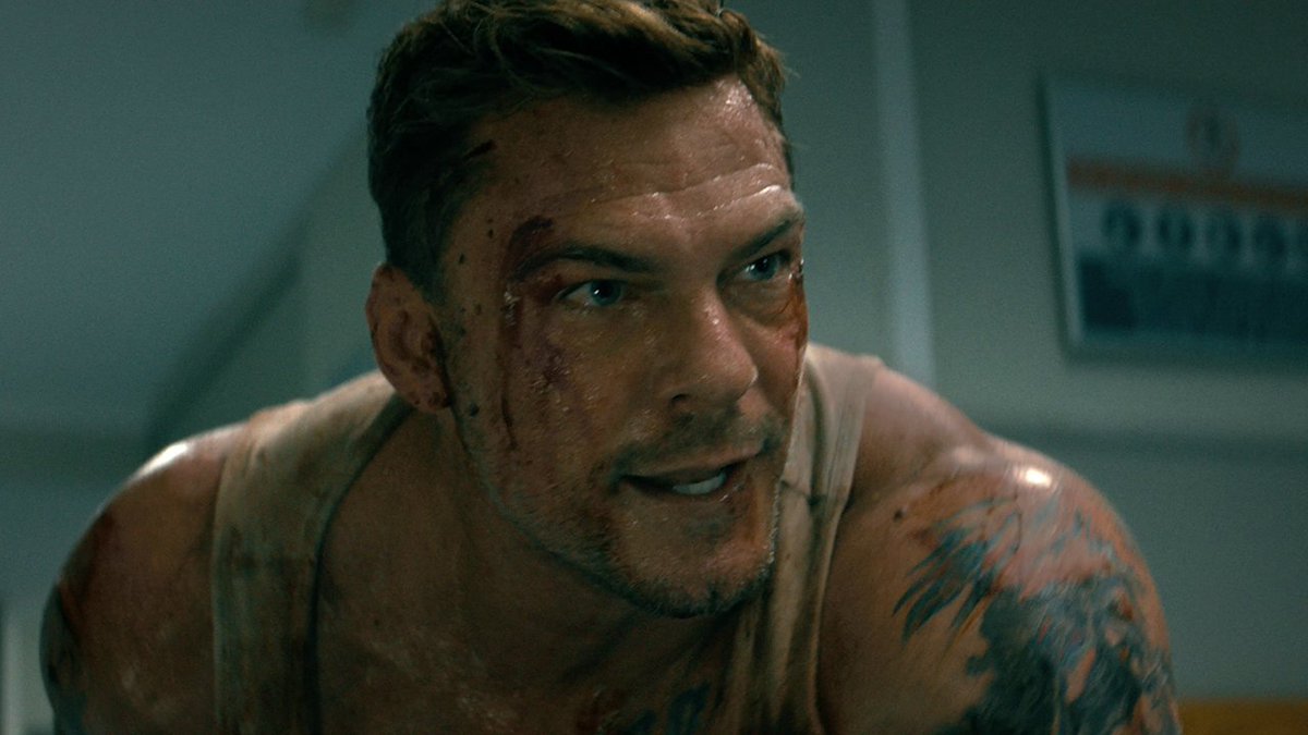 In this exclusive clip from the new action-comedy Runner, starring Alan Ritchson and Owen Wilson, Ritchson goes up against a fierce foe (Rodrigo Santoro) -- with a precious package hanging in the balance.