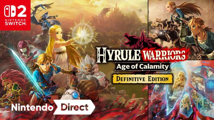 Hyrule Warriors: Age of Calamity – Definitive Edition comes to Nintendo Switch 2 on Feb 25. #NintendoDirect