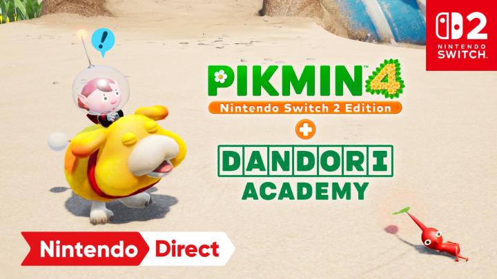 “Good pup!” Give Oatchi commands using your voice and put your Dandori skills to the test when Pikmin 4 – Nintendo Switch 2 Edition + Dandori Academy launches on Nov 12. #NintendoDirect
