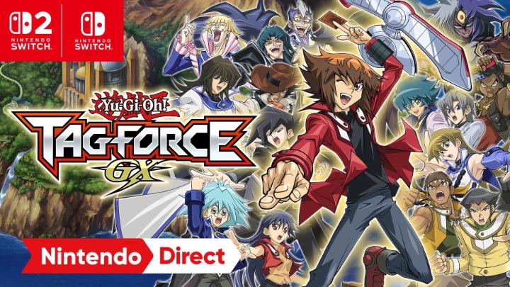 RPG card game Yu-Gi-Oh! GX TAG FORCE 3 is reborn as Yu-Gi-Oh! TAG FORCE GX with modern visuals and enhanced Dueling! Available Feb 16 on Nintendo Switch 2 and Nintendo Switch. Pre-orders start later today! #NintendoDirect Konami