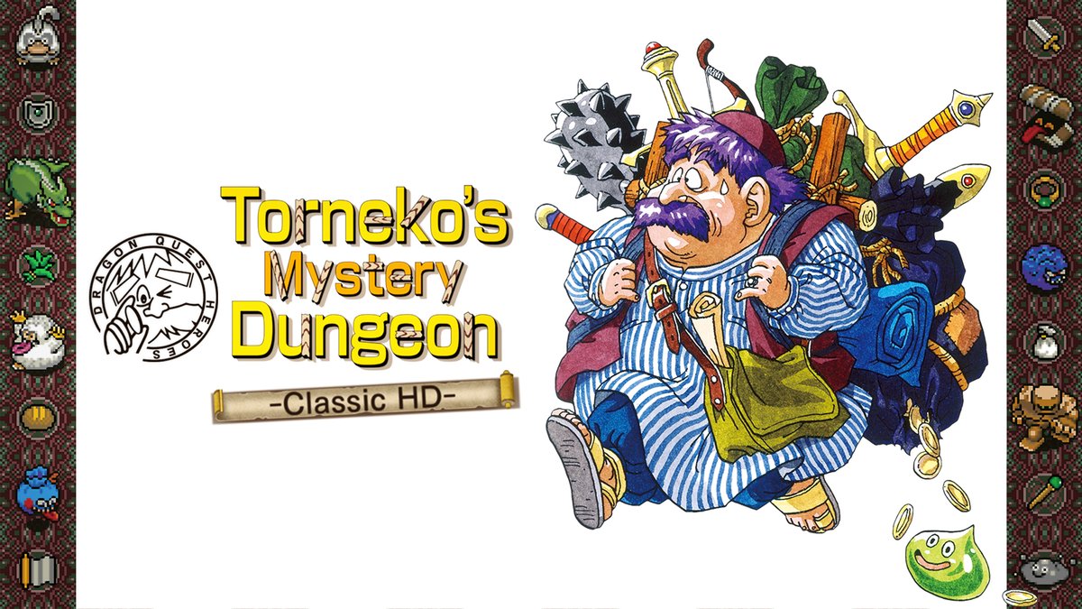 Rejoignez Torneko dans sa quête pour trouver le trésor de ses rêves dans le donjon mystère ! Dragon Quest Heroes: Torneko's Mystery Dungeon -Classic HD- est disponible aujourd'hui sur Nintendo Switch, Nintendo Switch 2, PlayStation 5, Xbox Series X|S et Steam !