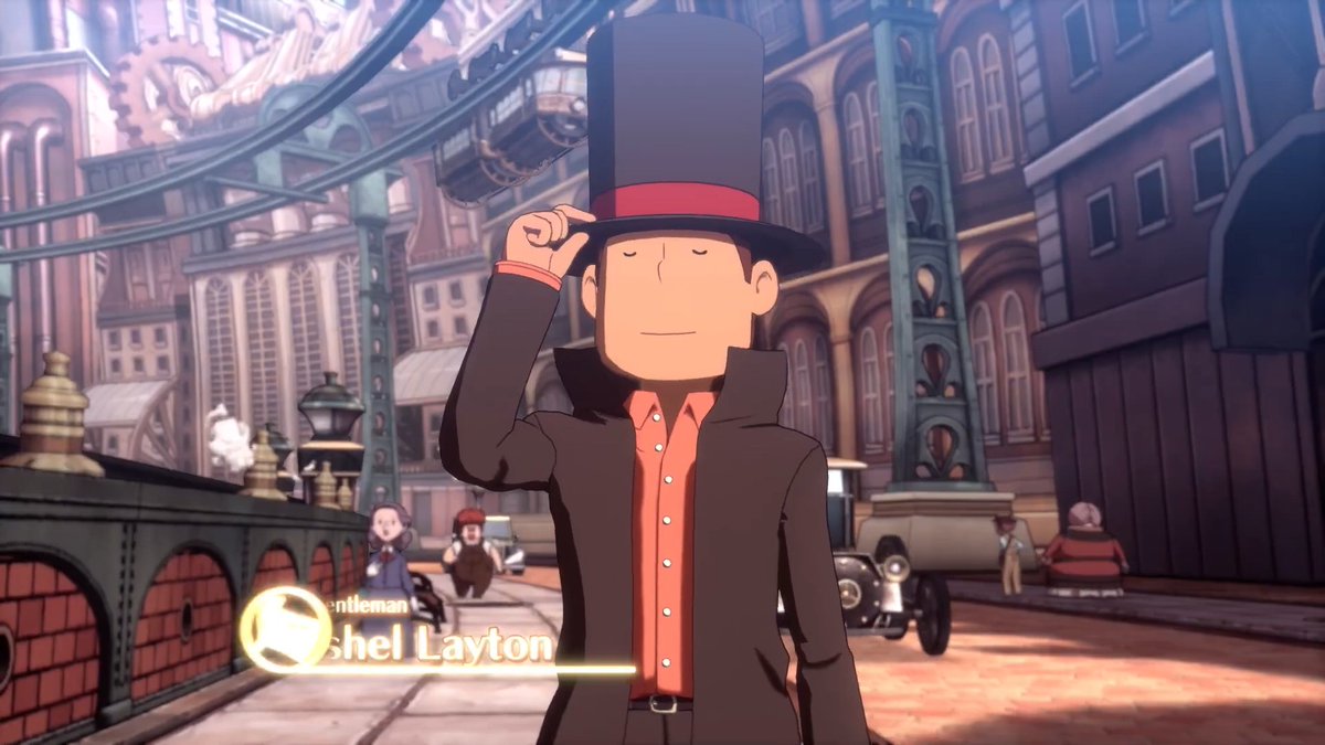 Put on your thinking caps, Professor Layton and the New World of Steam is releasing December 10, 2027 💭 #NintendoDirect