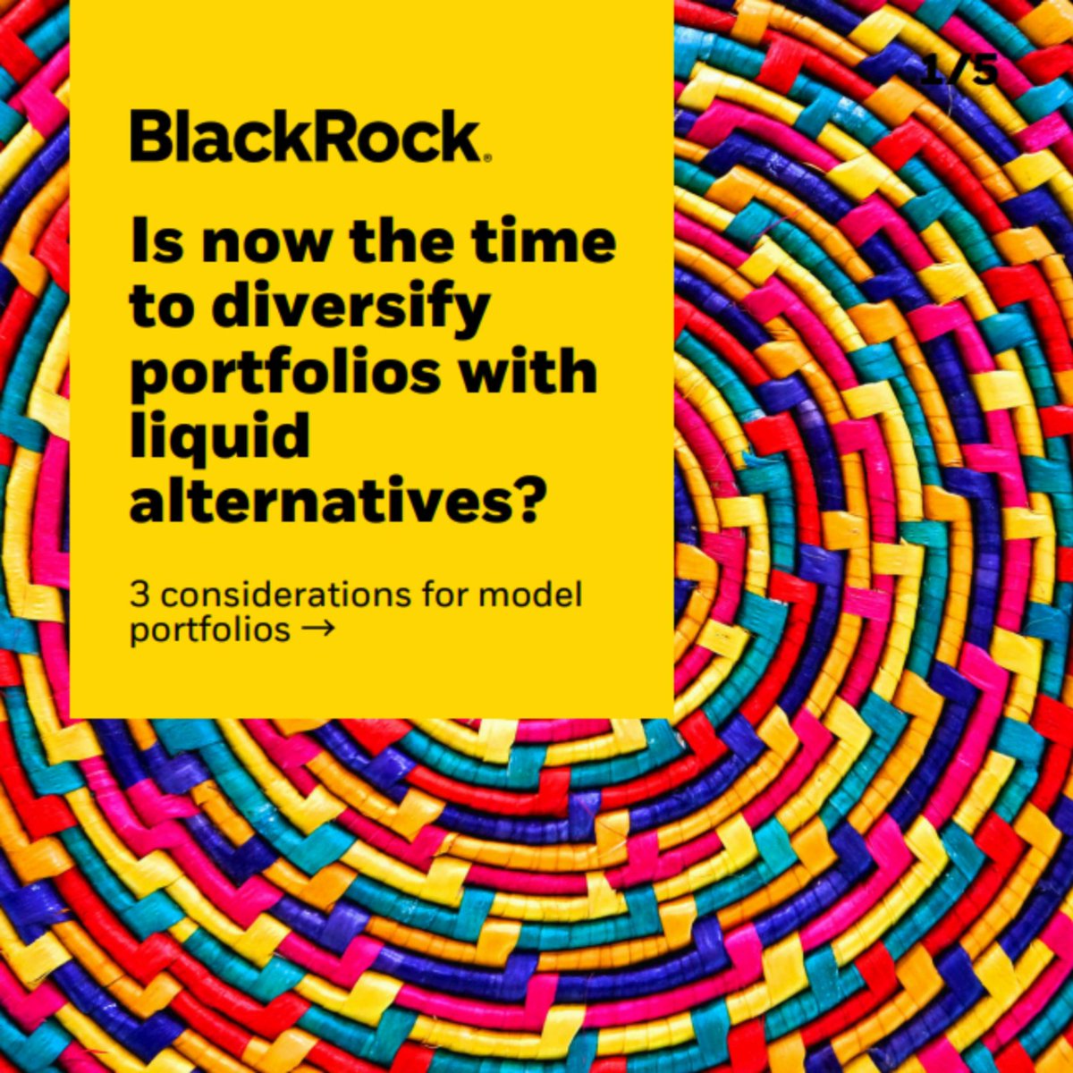 When stocks and bonds move in the same direction, where else can investors look for diversification? See how liquid alternatives can offer differentiated return streams and the role they can play in model portfolios. Explore our latest thinking on incorporating liquid alternatives into models here: #AssetAllocation #ModelPortfolios #Alternative