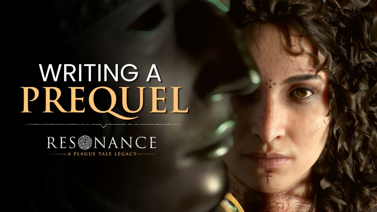 Have you ever wondered how one writes the prequel of a video game? 🤔✍️ Today we'll let you peak behind the scenes, inside Asobo Studio's writing and creating process for Resonance: A Plague Tale Legacy 🤎