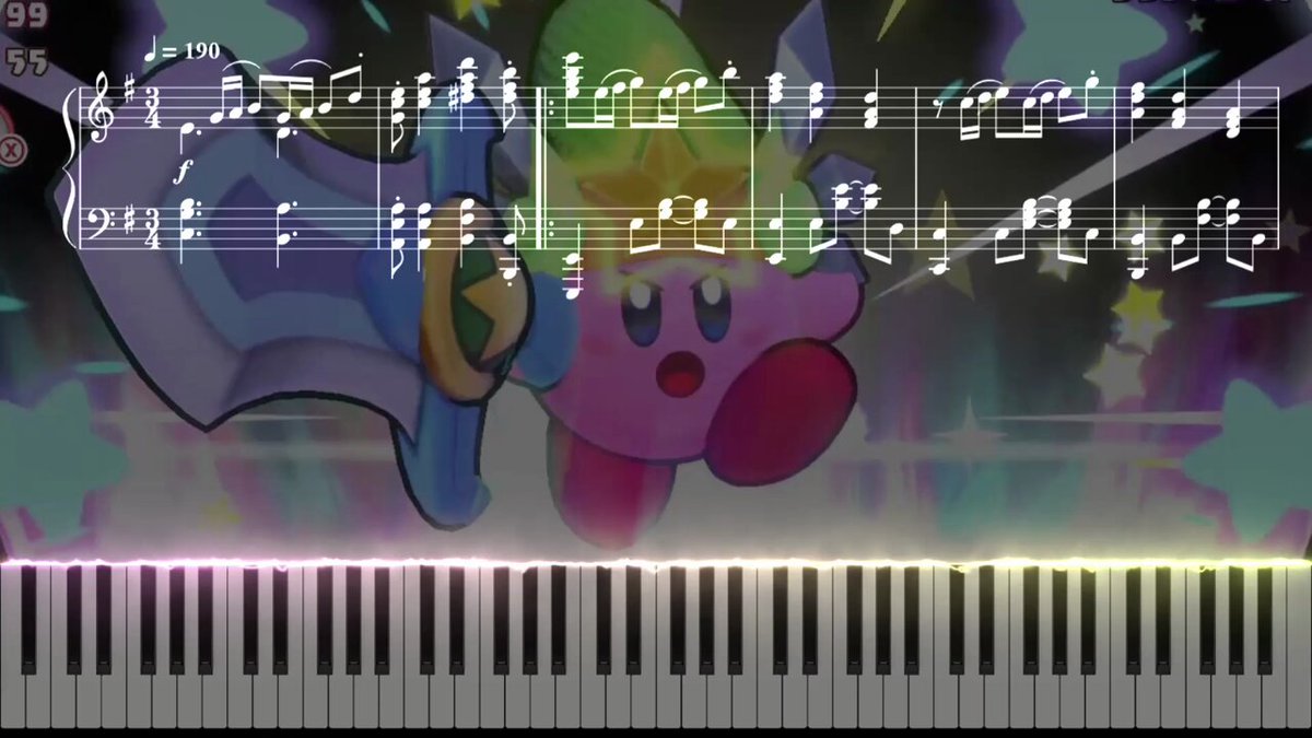 【星のカービィWii】ウルトラスーパーボスバトル - Piano Arrange