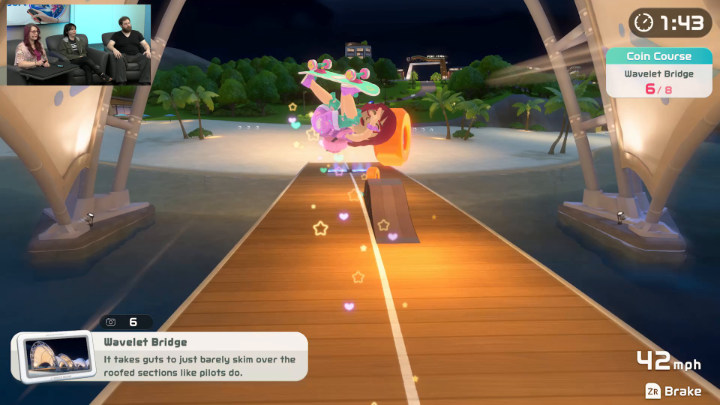 Shred your way around Wuhu Island in the Sightseeing Tour mode of #NintendoSwitchSportsResort! Using the Joy-Con 2 Controllers’ Mouse Controls, kick push around in a whole new way. Tune-in now to #TreehouseLive:
