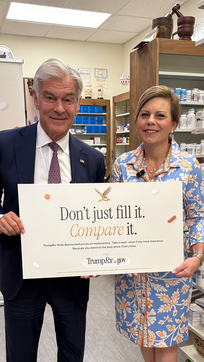 This is TrumpRx in action. When insurance doesn’t cover a medication, this pharmacist goes the extra mile to help patients check and compare prices.