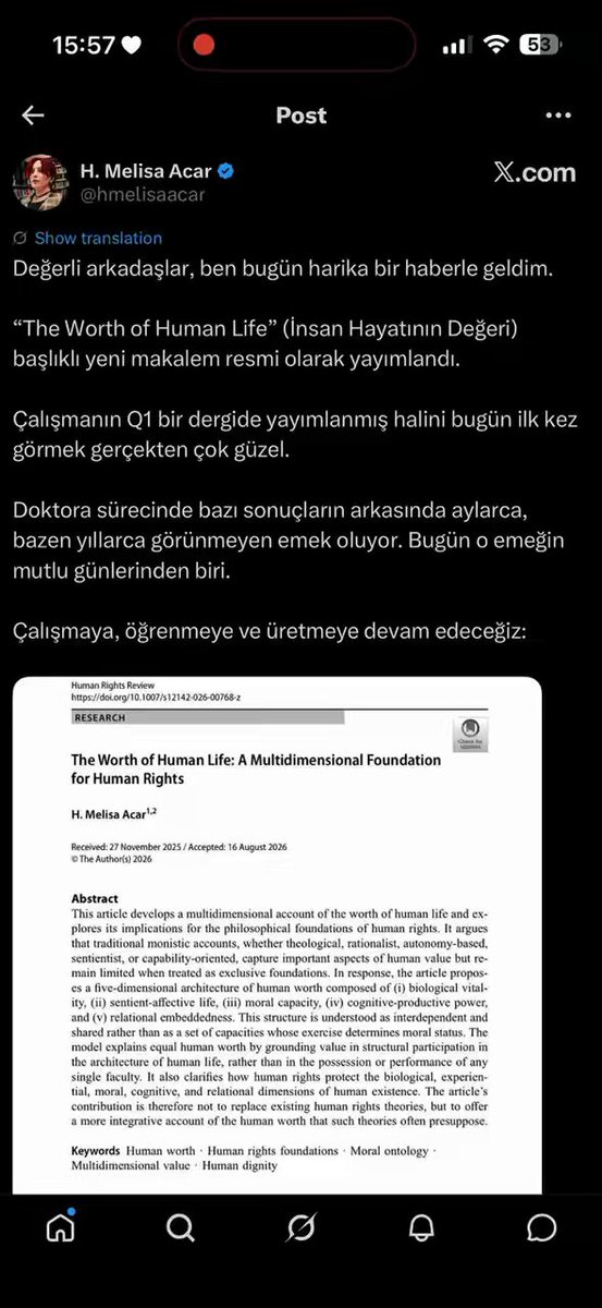 sn. hatice gonca melisa acar hoca ile kan davamız nasıl başladı soruları üzerine mülahazalar✍🏻✍🏻 devamı gelecek yoruldum biraz dinleyeyim 2 saate atarım