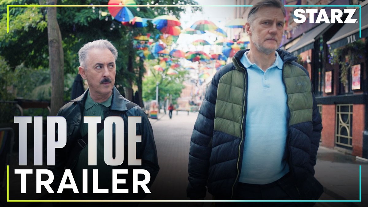 Alan Cumming and David Morrissey star in the critically acclaimed new series #TipToe from Russell T Davies. Watch the series premiere October 2 on STARZ.