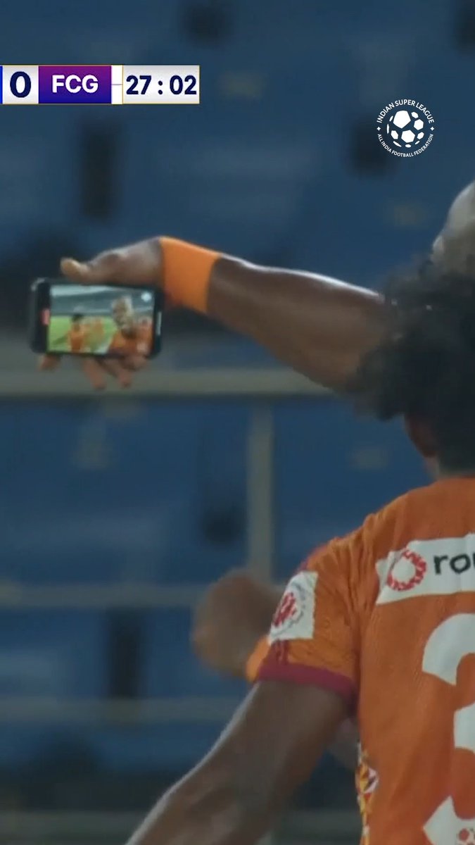 Goal. ✅ Red card. ✅ Nsungusi Effiong made an impact and then bowed out of #PFCFCG. 🟥 The highs, the lows and everything in between. #ISL13 kicks off on October 10. 🗓️