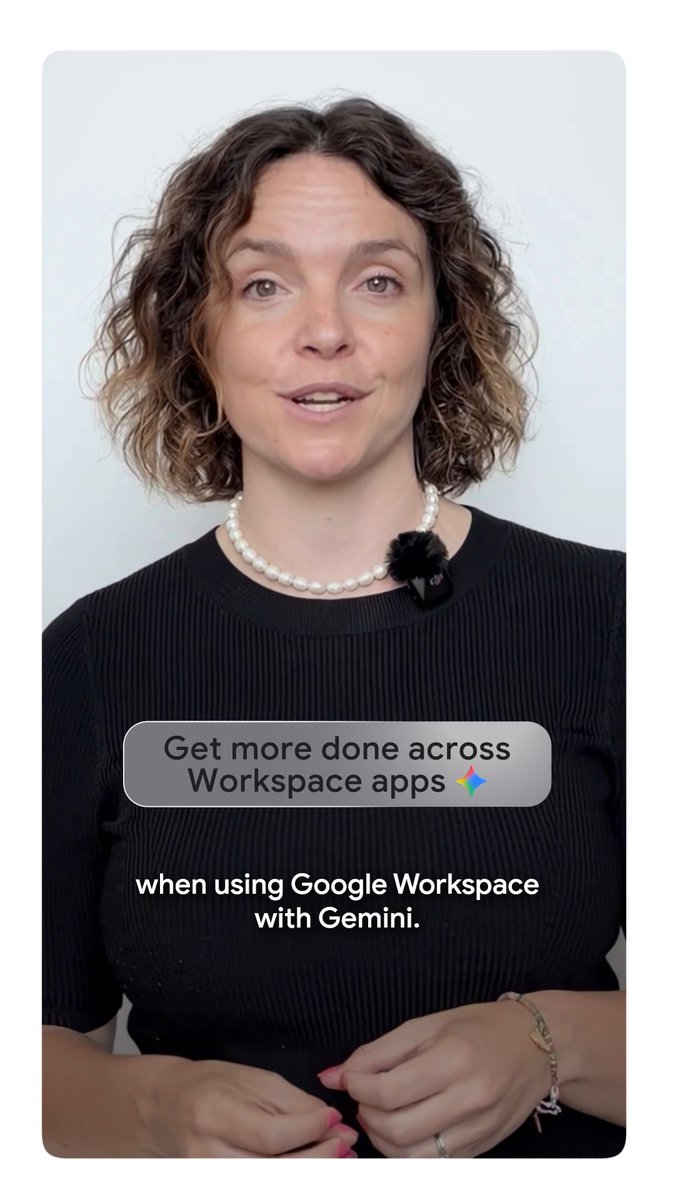 Less switching tabs, more staying in flow. 🔄✨ Gemini can now orchestrate complex, cross-app tasks across Docs, Sheets, Slides, Gmail, Drive, and Chat under your direction. Learn about 5 new agentic capabilities in Google Workspace at