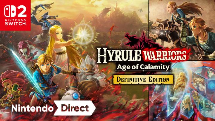 Hyrule Warriors: Age of Calamity – Definitive Edition storms onto #NintendoSwitch2 Feb 25th, 2027! ► Improved performance ► All Expansion Pass DLC content ► Tougher Calamity Mode ► Save data transfer Find out more: