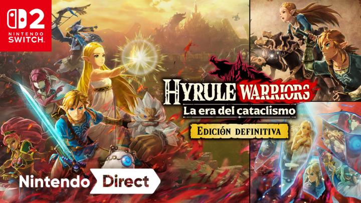 ¡El 25-02-2027 llega a #NintendoSwitch2 Hyrule Warriors: La era del cataclismo – Edición definitiva! ► Rendimiento mejorado ► Contenido del pase de expansión incluido ► Nueva modalidad cataclismo ► Transferencia de datos de guardado Más detalles: