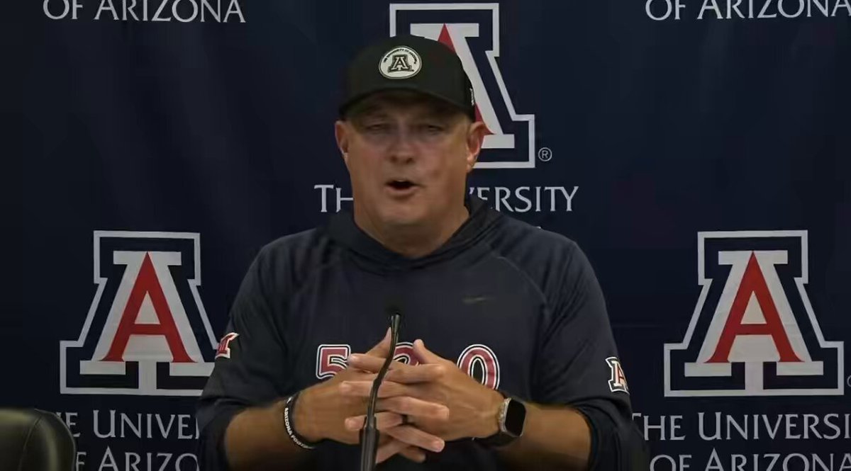 "I hope the referees keep the flags in their pockets and let them kill each other." — Arizona defensive coordinator Danny Gonzales, on the UA-BYU game (Via Arizona Athletics)