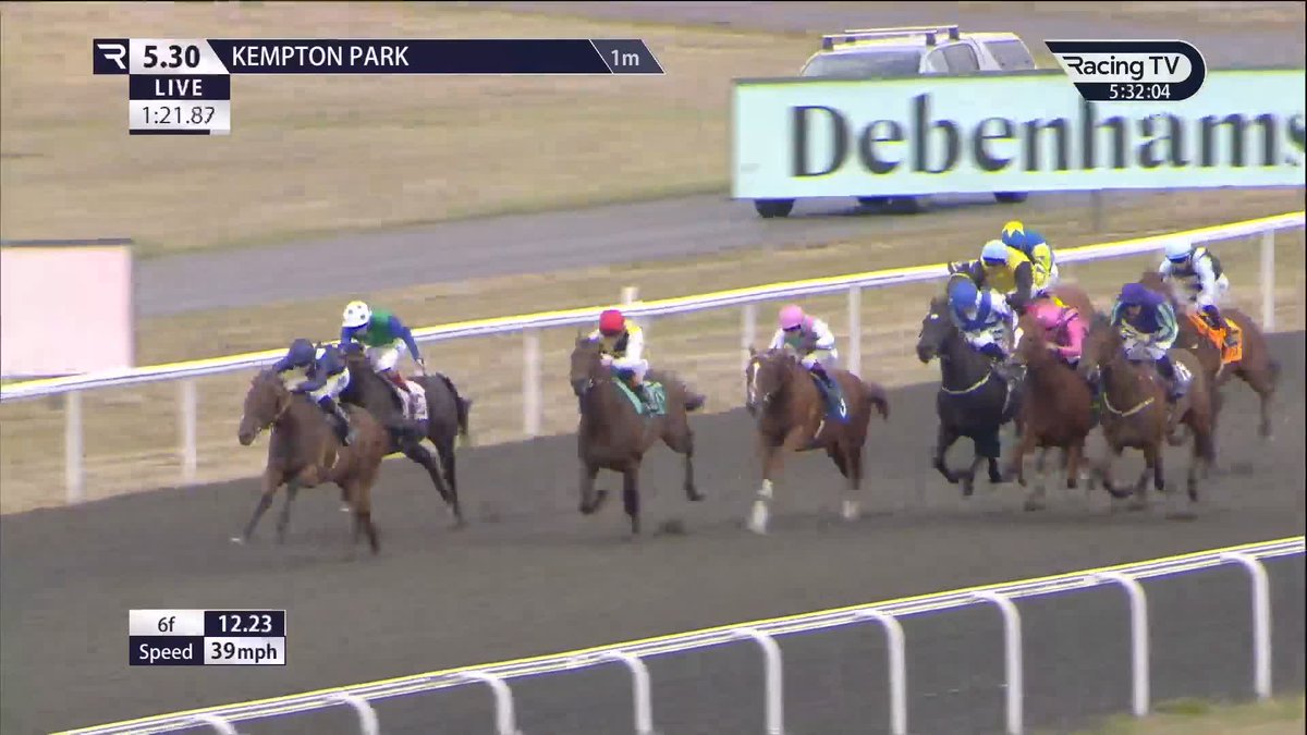 Mercantile (Night Of Thunder) gets off the mark at the second time of asking in the Unibet Racing Breeders Backing Racing EBF Maiden Stakes Kempton Park Racecourse 🤩 Kubler Racing | Billy Loughnane
