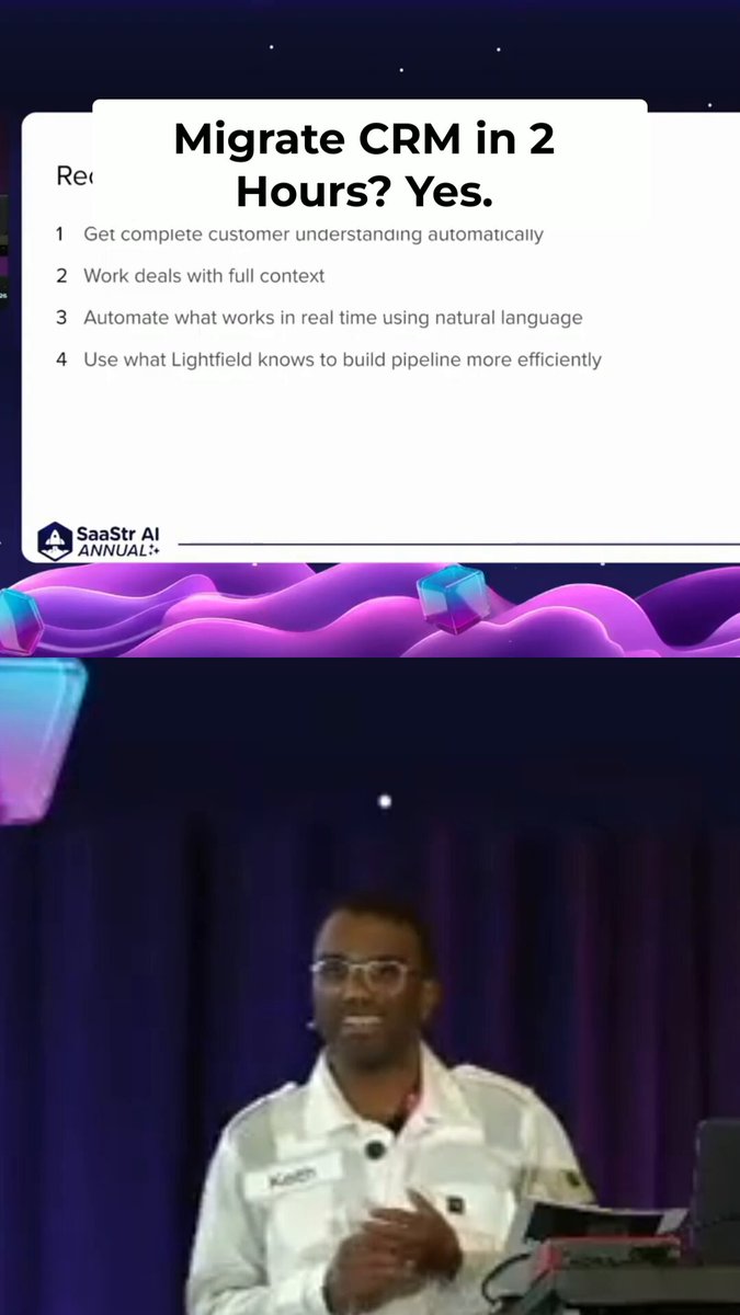 CRM has always been weird. Humans do the work → then manually update the CRM about the work. Lightfield is flipping that model. Instead of asking reps to keep the CRM updated, it builds the customer context from calls, emails, Slack, LinkedIn, etc. Then agents can actually work from that context. This feels much closer to what an AI-native CRM should be. $47M Series A led by a16z is a pretty strong signal too.