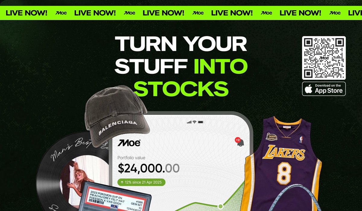 Introducing Moe: the stock market for your stuff Selling used to mean picking one marketplace and hoping — eBay, Depop, Facebook, StockX — each with different buyers and different prices. No one saw the whole market. You just guessed. Moe is the home that connects all marketplaces, so every item has one real, live price. How it works: 1.Scan any item identifies it — make, model, specs 3.See its real-time value across every marketplace, like a stock ticker 4.Sell it everywhere at once — Moe does all the work for you. seriously… all of it Moe is opening an invite-code public beta today (link in the comments) Use invite code: BETA Go scan something. Let Moe work its magic