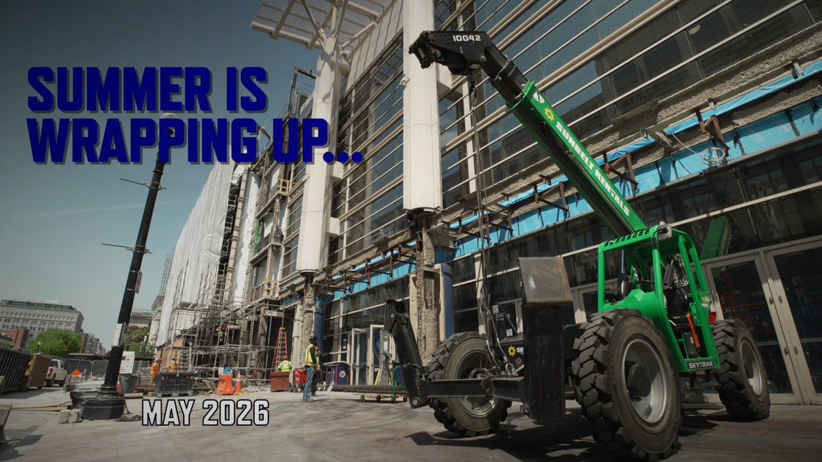 The new Capital One Arena is coming to life. Check out our latest construction update! 🦺🏗️