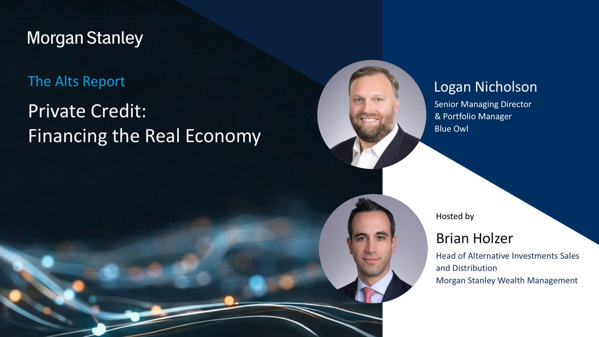 A company borrowing privately may pay a higher interest rate than in the public markets, depending on the borrower, transaction terms, and market conditions. Does the higher rate, by itself, necessarily mean greater credit risk? Watch the latest episode of The Alts Report, featuring Brian Holzer and Logan Nicholson, Senior Managing Director at Blue Owl Capital, as they explore that question, along with why companies may choose to borrow privately and how long-term investors can think about the asset class.
