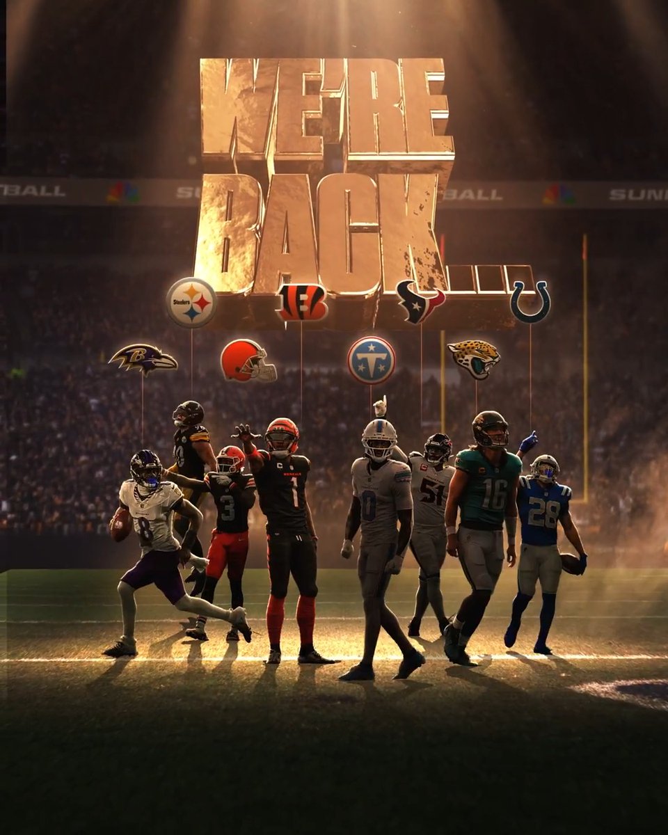 The wait is over. The NFL is BACK in a BIG way.