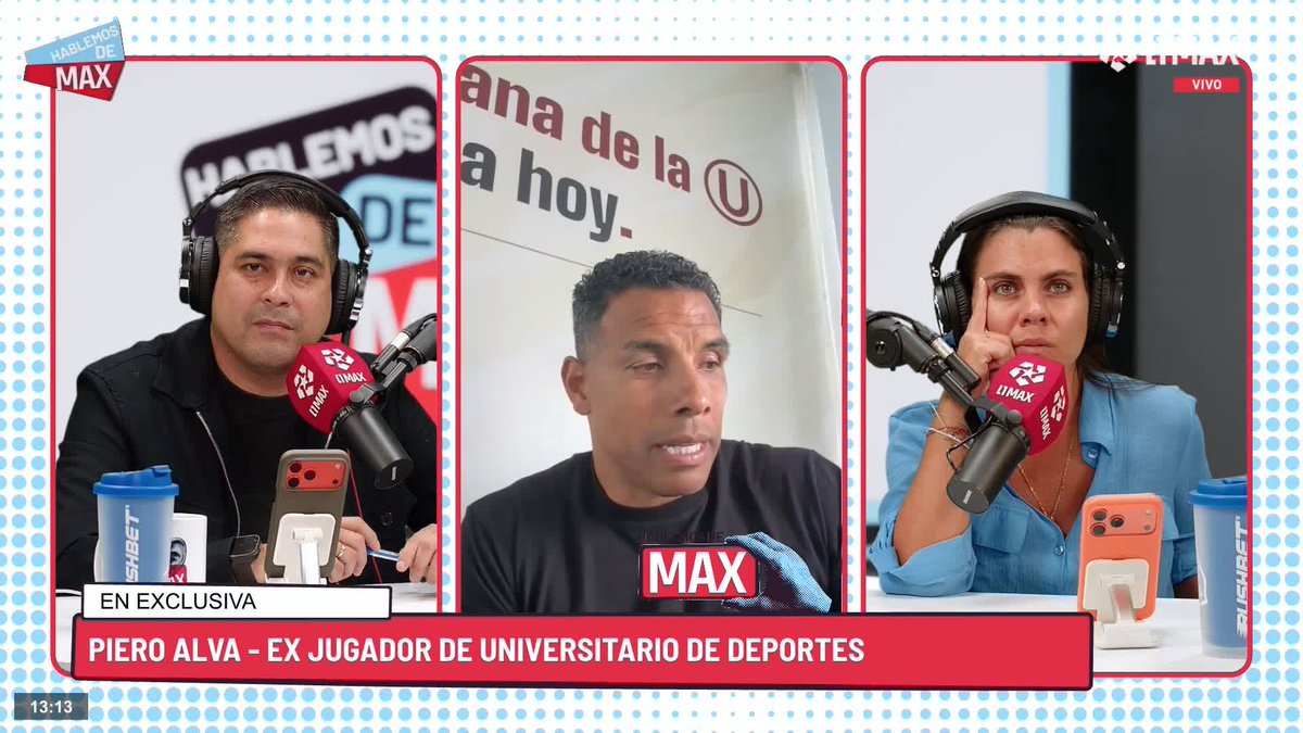 🎙️Piero Alva: "La gente se quejaba que no expulsaron a Alex Valera. Eso no es una jugada de mala leche, no fue con intención de dañar al rival". #HablemosDeMAX Ingresa al programa 👉🏽 📅 De lunes a jueves a las 12:30 p.m.