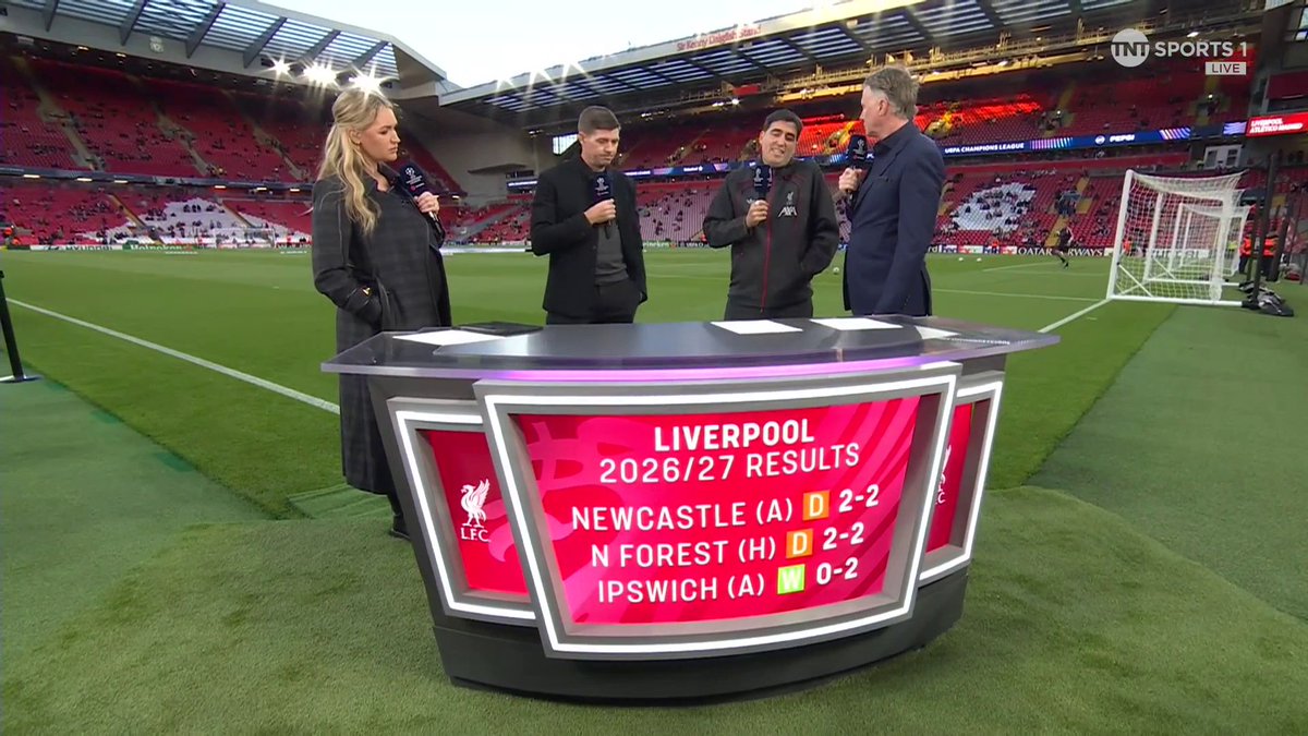 “It’s a big night, a big game.” 🔥 Liverpool boss Andoni Iraola looks ahead to tonight’s Champions League opener and provides the latest on Cody Gakpo’s fitness 👀 🎙️ Laura Woods | 📺 Watch live on TNT Sports & HBO Max