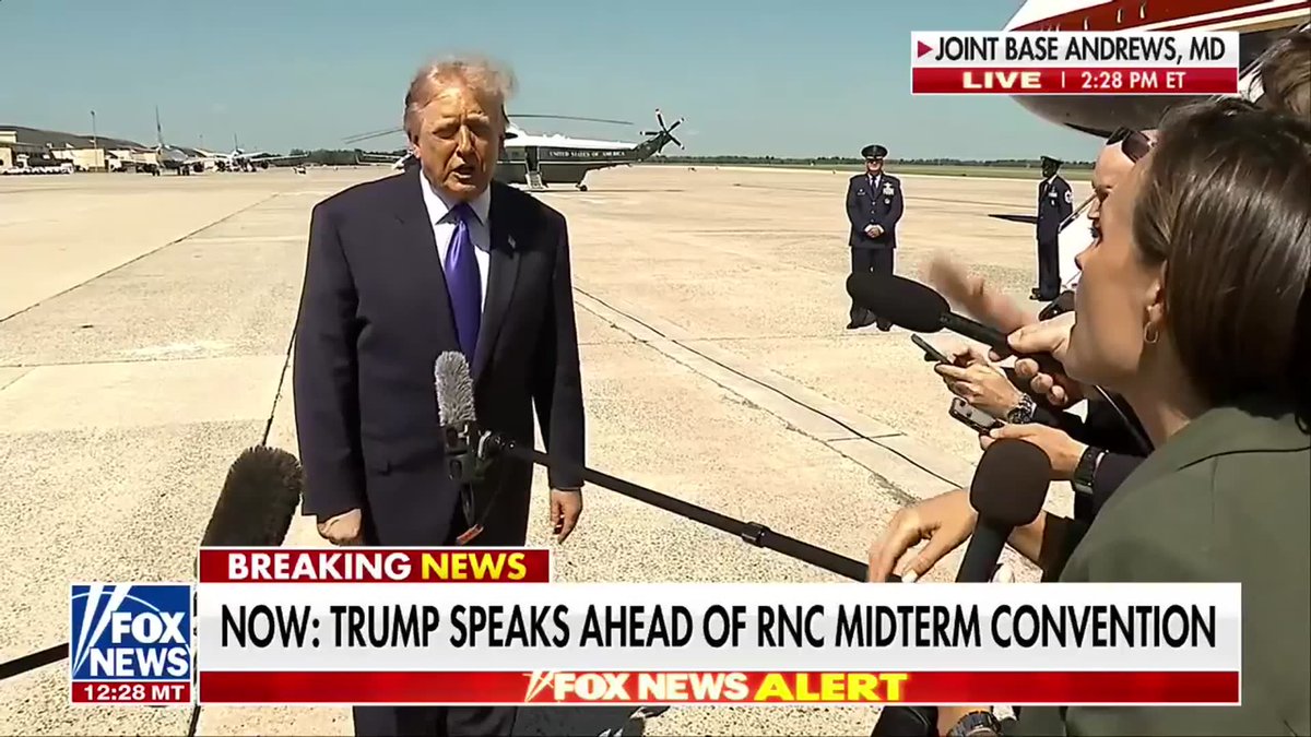 NEW: President Trump insisting gas prices will fall below $2 a gallon after the midterms, saying current high prices are the cost of keeping Iran from obtaining a nuclear weapon. "Right after the election, oil prices are going to be tumbling downward. They're going to be tumbling down, and we'll get them down, I think for gasoline, we'll get them below $2 a gallon."