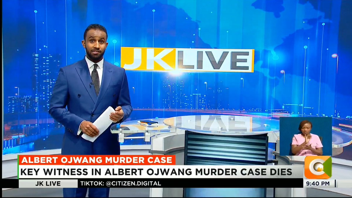 Albert Ojwang Murder Case: Key witness in Albert Ojwang murder case dies Police officer Stephen Maina Nderitu dies in Nairobi Nderitu was among witnesses expected to testify in the case #JKLive