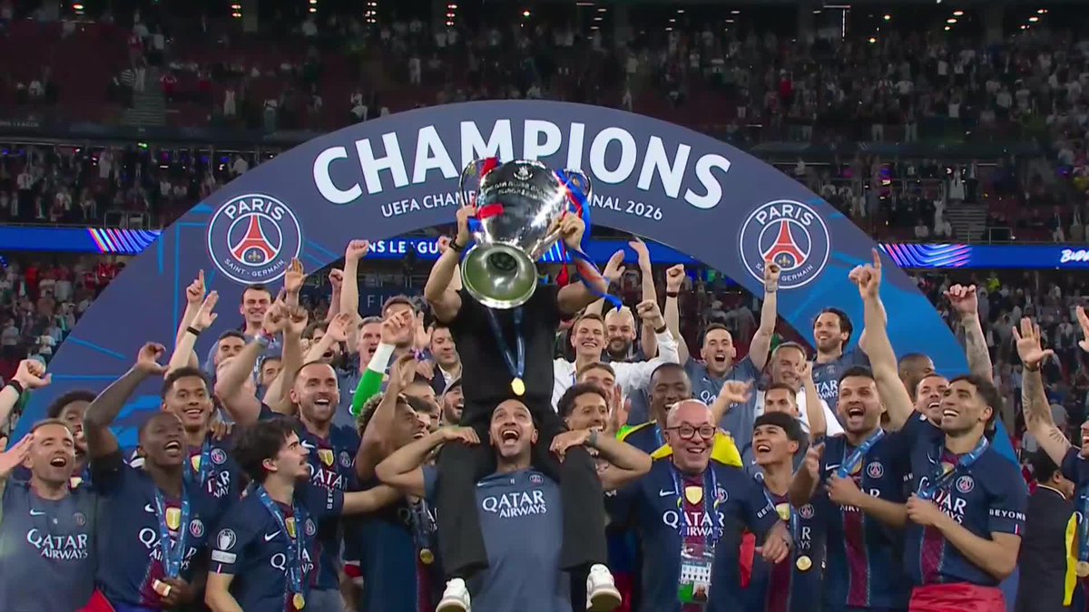 Is a three-peat on the cards for PSG in the #UCL? 🤔