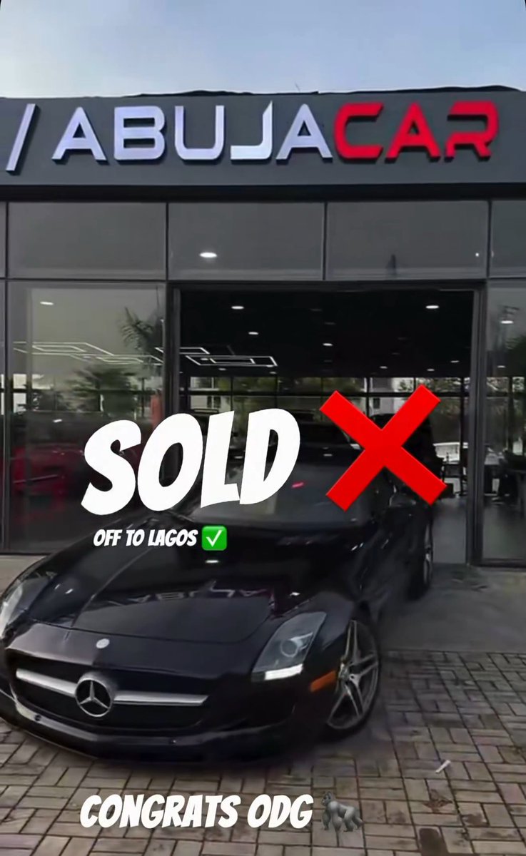BREAKING: BURNA BOY HAS JUST BOUGHT THIS 2010 MERCEDES BENZ AMG GULLYWING WHICH COSTS ABOUT $1M. TOURING MONEY TOO LONGGGG! 💰😳