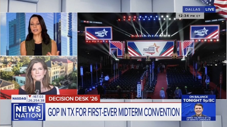Reporter: The Republican convention comes as Trump is 20 points underwater. Gas prices remain high. Food prices are up. Energy costs more overall. We're in the middle of this war with no end in sight.