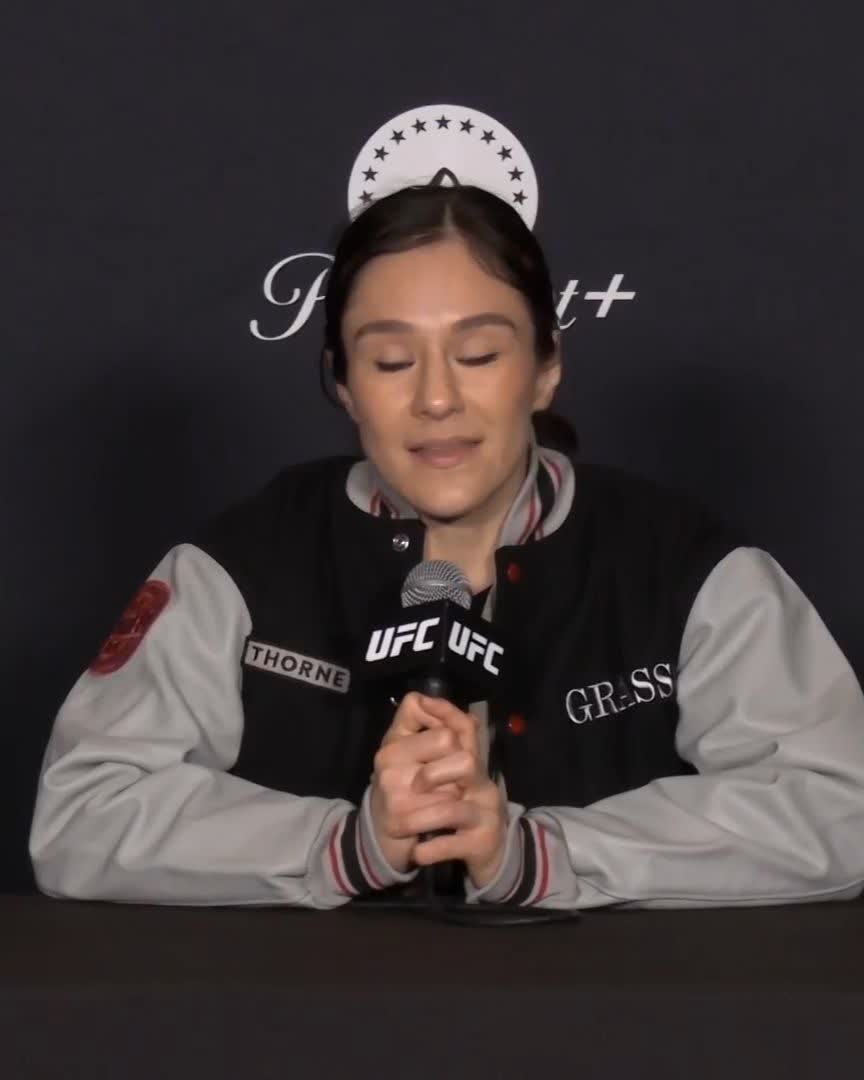 "Me encantaría que el próximo año hubiera un evento en Guadalajara. Sería un sueño hecho realidad": Alexa Grasso 🇲🇽 #NocheUFC