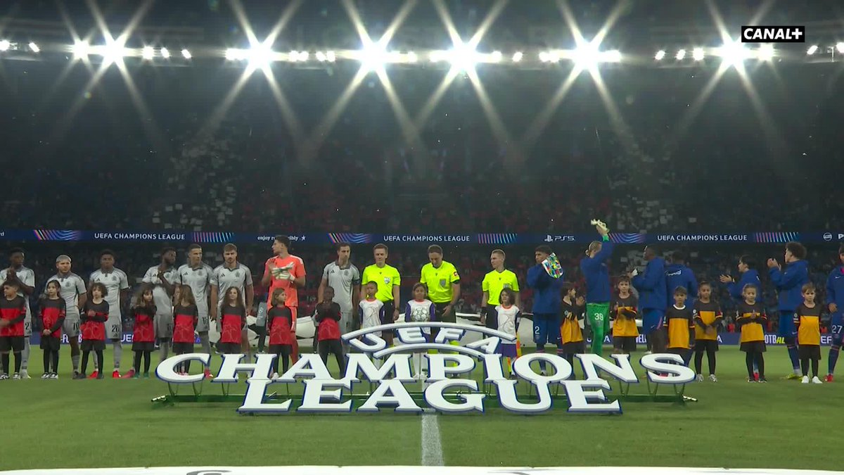 La Ligue des champions est de retour au Parc des Princes 🤩 PSG / Slovan Bratislava, c'est MAINTENANT sur CANAL+ ⚡️ #PSGSLO | #UCL