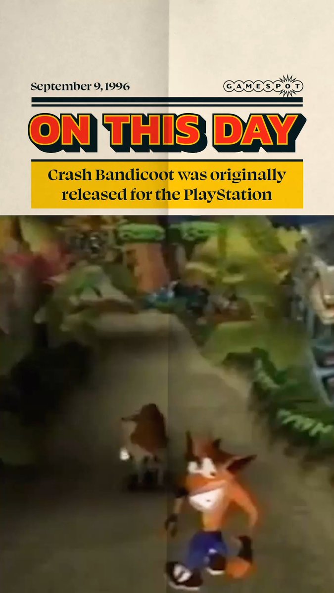 In the words of Crash Bandicoot: WHOA! It's been 30 years of our favorite spinny bandicoot 🌪️