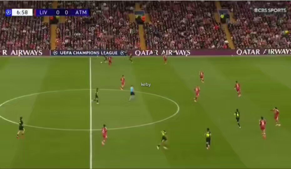 Barcola gets back to defend a possible Atletico goal chance...Top player