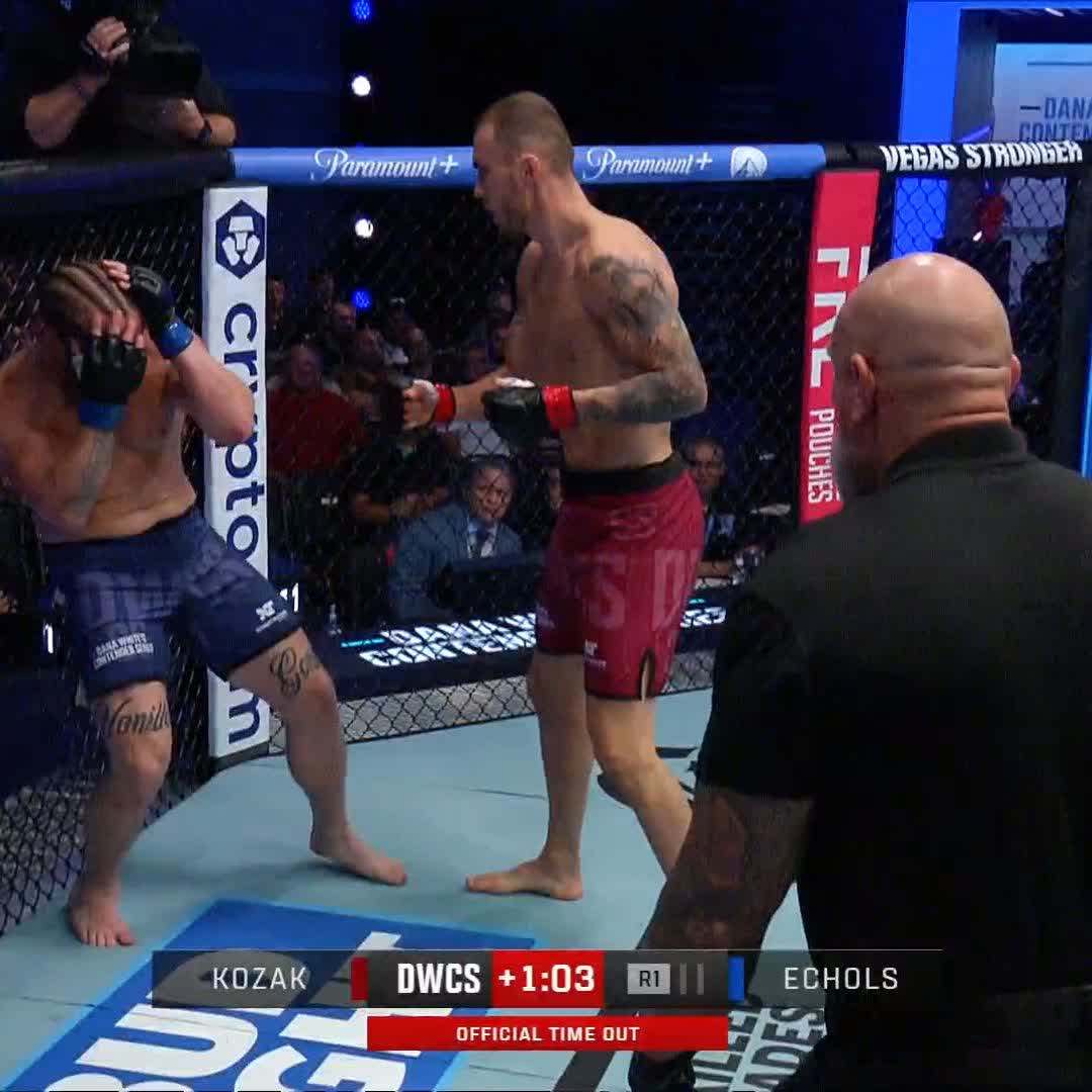 “If you eye poke or hit the back of the head again I’ll take a point” Ciryl Gane:
