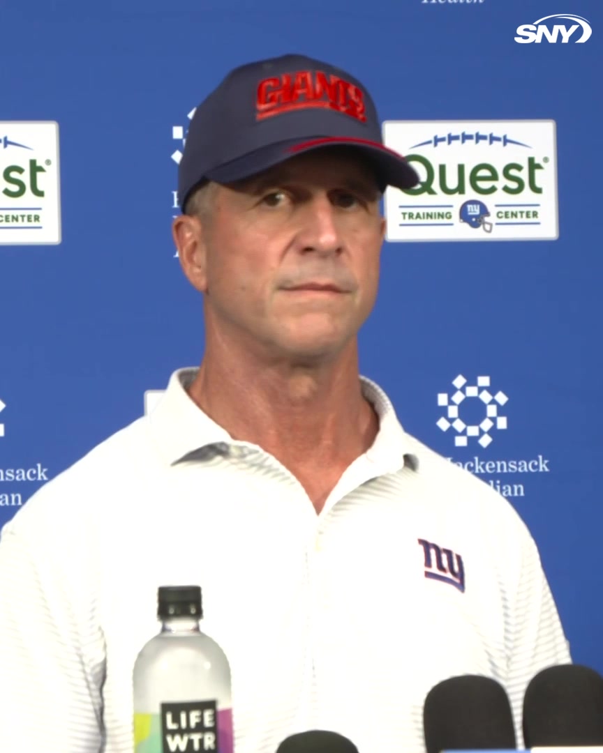 Malik Nabers practiced fully today for the Giants "I think he's ready to go" - John Harbaugh