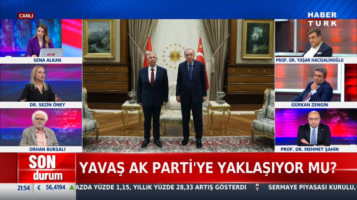 📌Mansur Yavaş AK Parti'ye yaklaşıyor mu? Siyaset Bilimci Dr. Sezin Öney #AçıkveNet’te değerlendirdi.