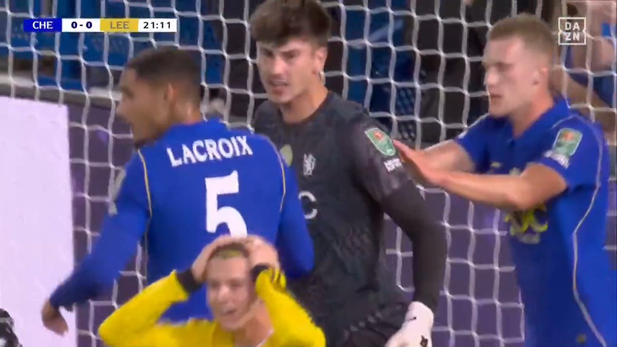 ”Nextクルトワ“が実力発揮🧤 ロングスローからリーズが決定機 🇧🇪ペンデルスがスーパーセーブで死守🚫 🏴󠁧󠁢󠁥󠁮󠁧󠁿カラバオカップ 3回戦 🆚チェルシー×リーズ #カラバオカップ #だったらDAZN