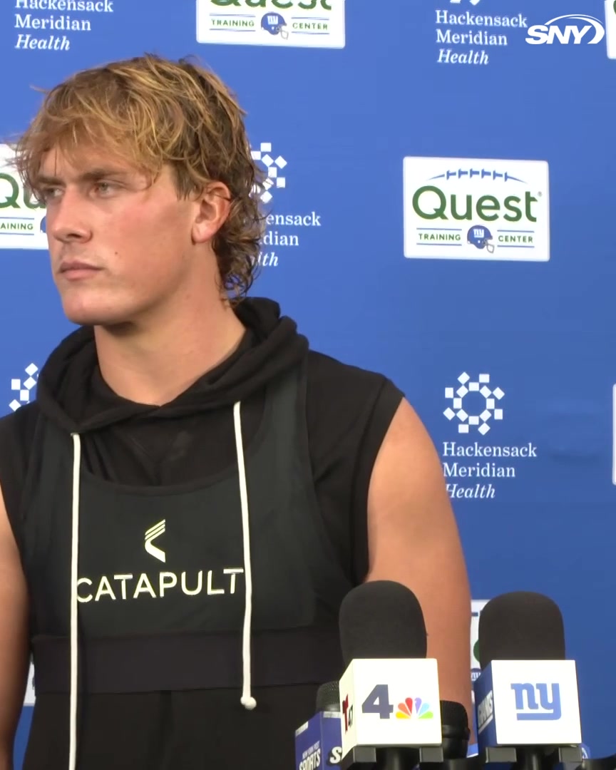 Ahead of playing the Cowboys, Jaxson Dart is asked to recount if he's dominated rivalries in the past: "Most rivalries I've totally dominated"