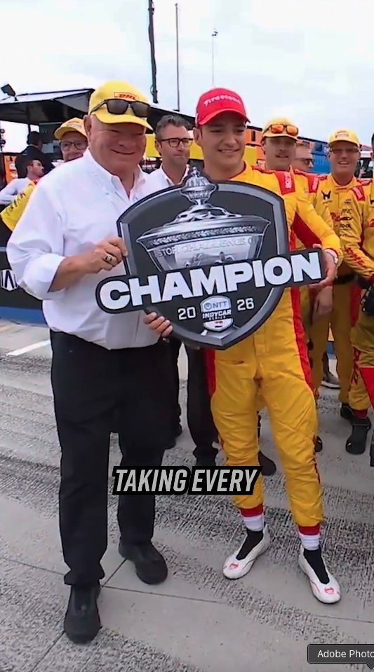Five INDYCAR championships. Four consecutive. It's "surreal" to Alex Palou Montalbo. Will Buxton | Kevin Harvick | Chip Ganassi Racing ⚡️