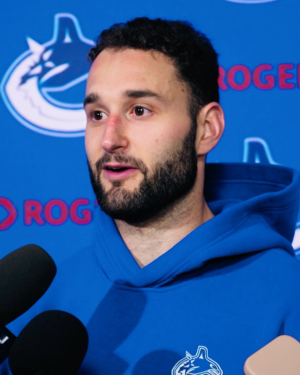 "The excitement level is so high. Some of the best quality people you will ever meet." #Canucks Max Sasson & Nikita Tolopilo met with the media following today's informal practice. WATCH FULL |