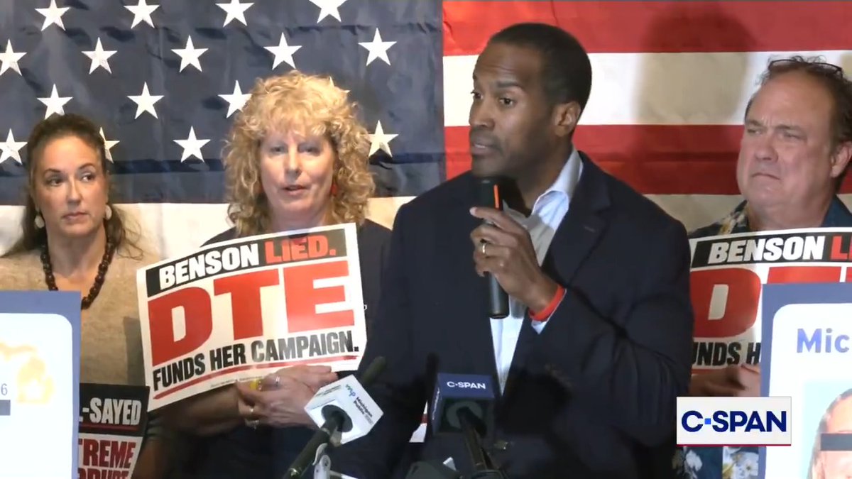 Governor candidate John James (R-MI) on Flock cameras: "The fourth amendment is non-negotiable but we also need to make sure that we are holding criminals accountable and we're keeping our communities safe."