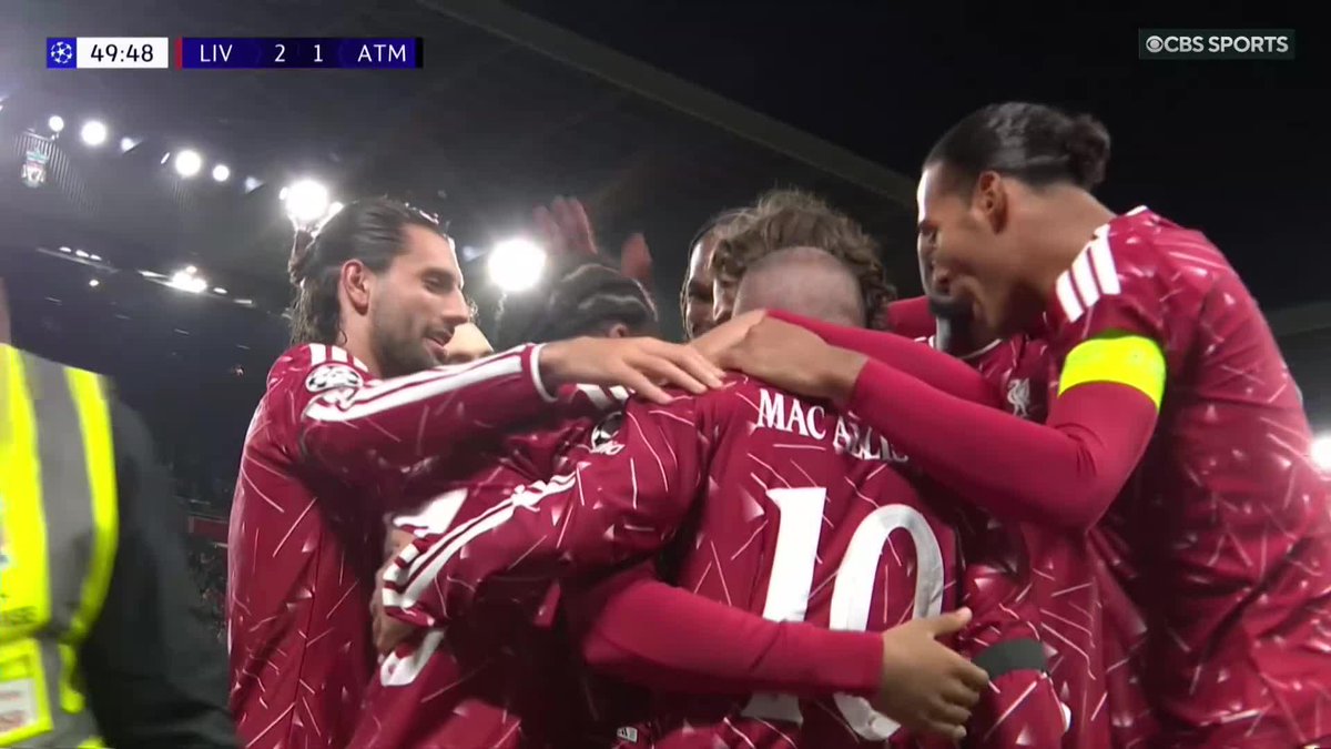 ALEXIS MAC ALLISTER GOLAZOOOO 🚀😮💨 Liverpool have turned it around to lead at Anfield 🔥