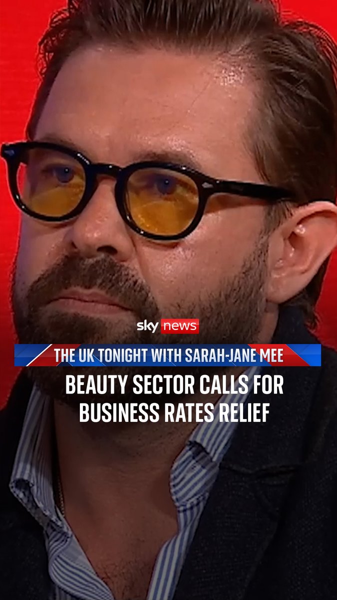The beauty sector says they've been 'overlooked' after they were left out of business rates reliefs announced by Andy Burnham during his first week as Prime Minister. 🇬🇧 Watch The UK Tonight with Sarah-Jane Mee: