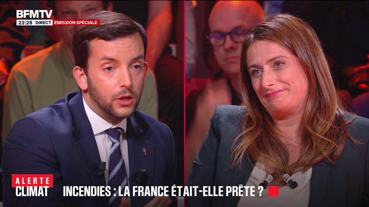 💬 "Par rapport à votre poids électoral, vous avez une influence considérable" L'échange entre Jean-Philippe Tanguy (RN) et Marine Tondelier (Les Écologistes) sur la manière de gérer les incendies