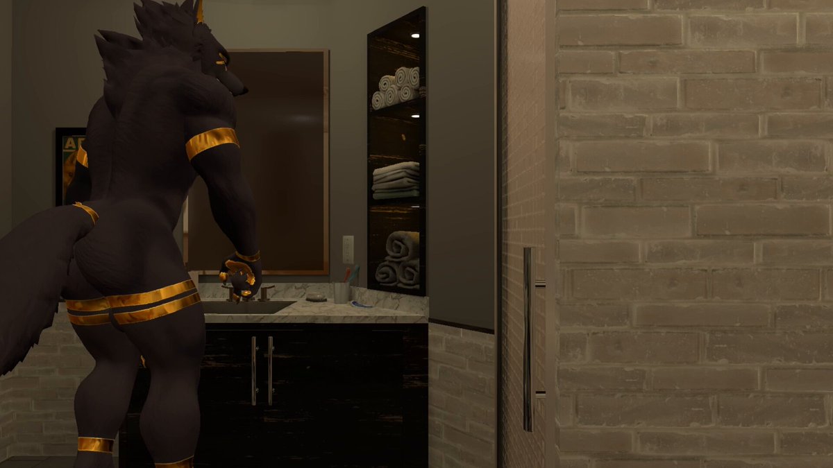 Oh my god, they were roommates... 😉 Getting real tired of SharkBait leaving his toys out, so I have to teach him a lesson. Link to the full video over on his account! #VRChatNSFW #VRChatFurryNSFW #FurryNSFW #VRChatFurry #NSFWFurry